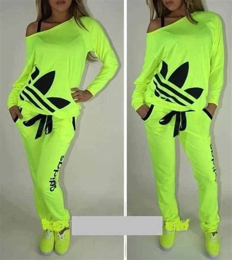 neon adidas jumpsuit